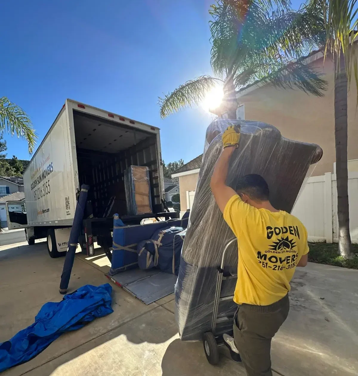 Local Movers Golden Sun Moving Company